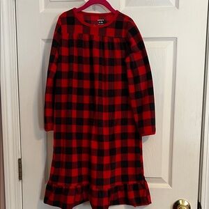 Carter's Red and Black Plaid Nightgown